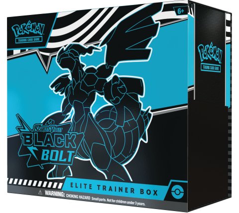 Pokemon - Scarlet & Violet Black Bolt Elite Trainer Box