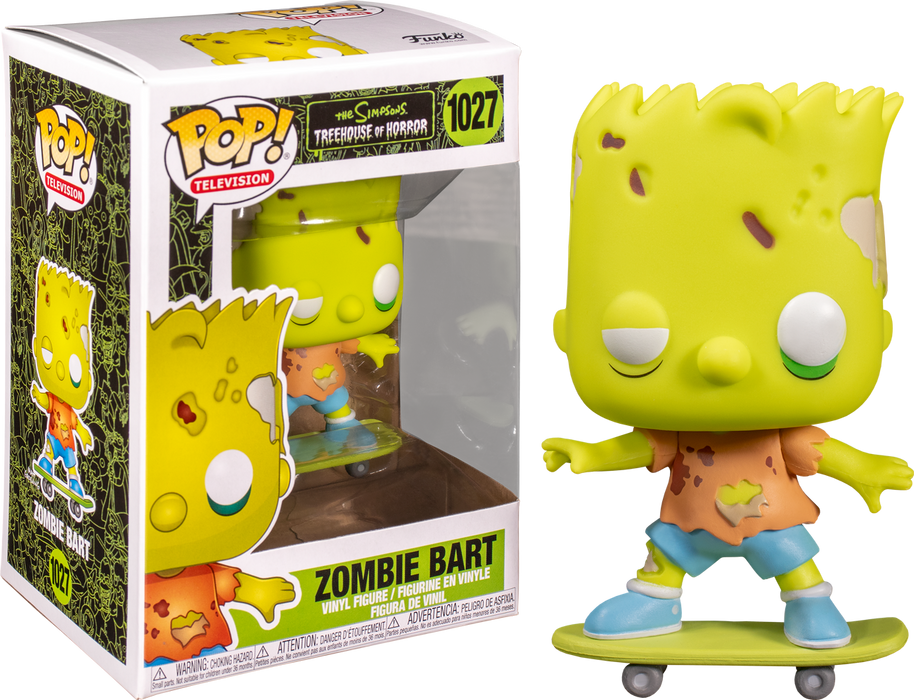 The Simpsons Zombie Bart Funko Pop! Vinyl Figure: Spaventosa Edizione da Collezione Horror