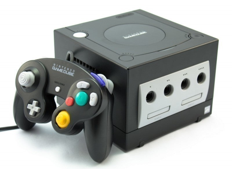 GameCube – Konsole #schwarz + Original-Controller (GEBRAUCHT) – (NEUSTART)