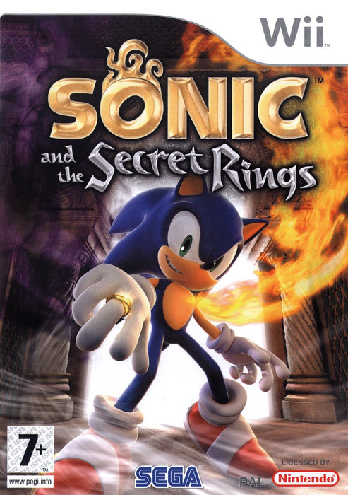 Sonic: and the Secret Rings (USATO) - Wii (RESTART)
