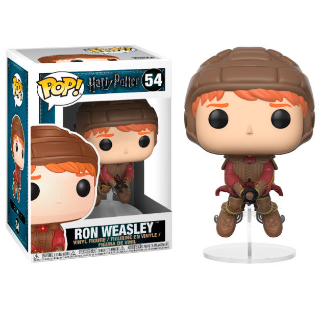 POP figure Harry Potter Ron on Broom-0