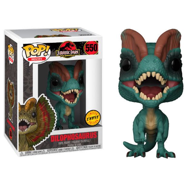 POP figure Jurassic Park Dilophosaurus Chase-0