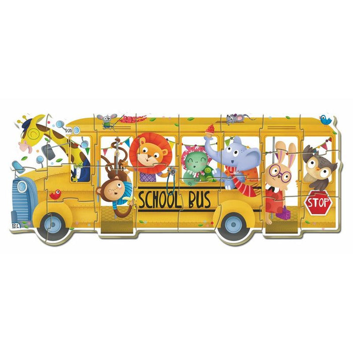 Shool Bus puzzle 2-5pcs-1