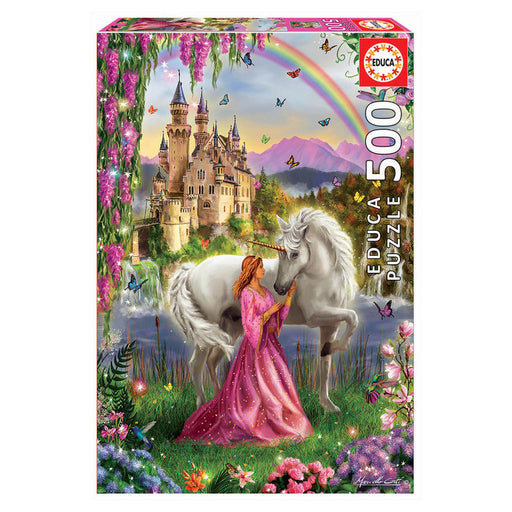 Fairy and Unicorn puzzle 500pcs-0