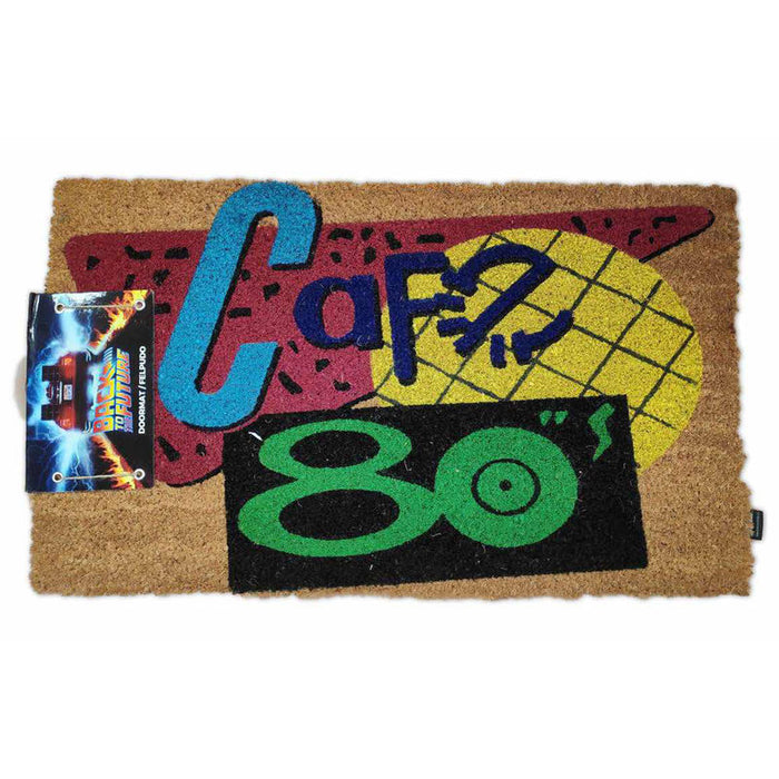 Back to the Future 80S Coffee doormat-1