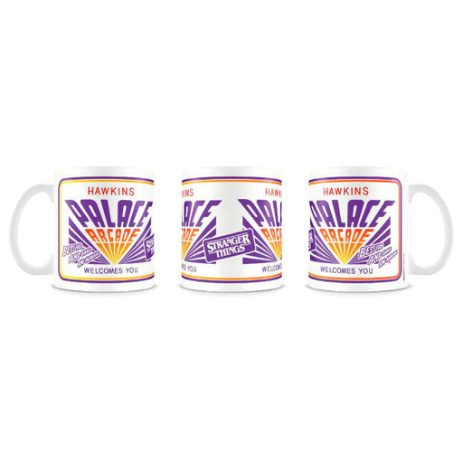 Stranger Things Hawkins Palace Arcade mug-0