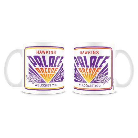Stranger Things Hawkins Palace Arcade mug-1
