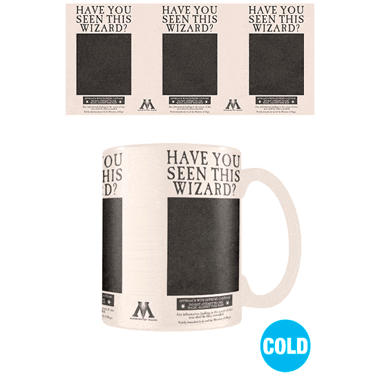 Harry Potter Wanted Sirius Black heat change mug-0