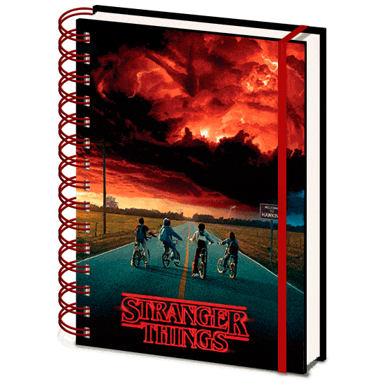Stranger Things Mind Flayer lenticular A5 notebook-1