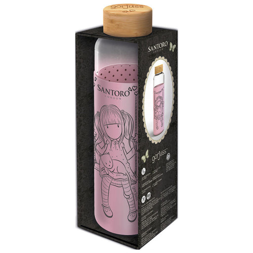 Gorjuss silicone cover glass bottle 585ml-0