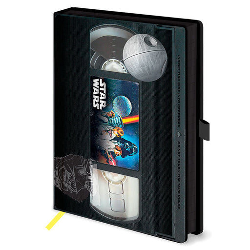 Star Wars VHS premium A5 notebook-0