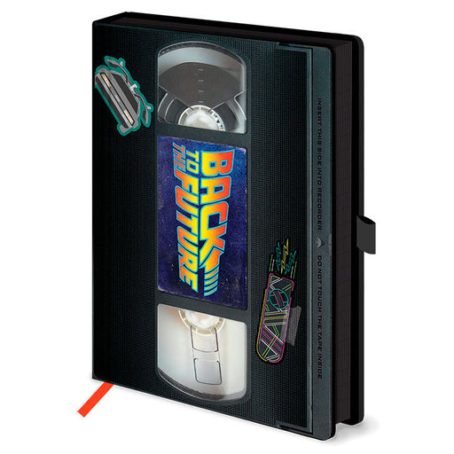 Back to the Future VHS premium A5 notebook-0