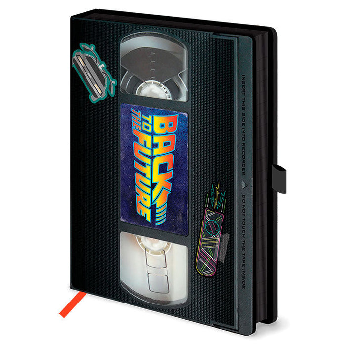 Back to the Future VHS premium A5 notebook-0