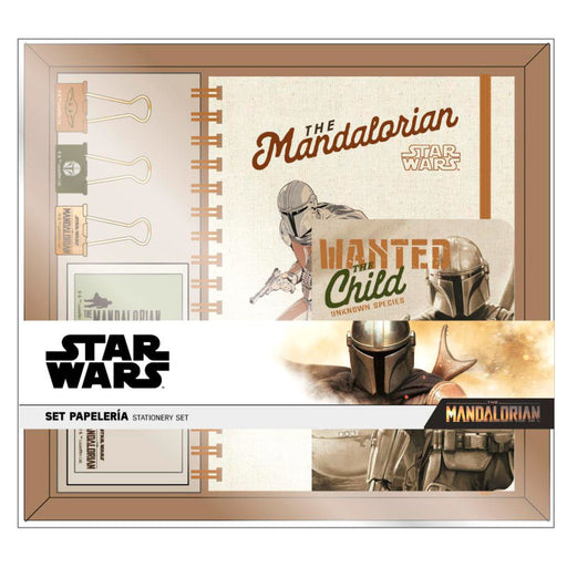 Star Wars The Mandalorian Yoda Child stationery set-0