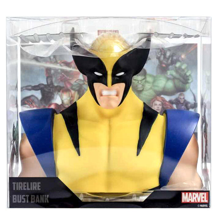 Marvel X-Men Wolverine money box bust 20cm-1