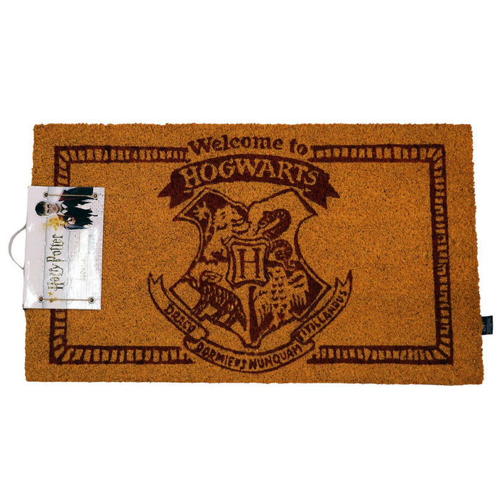 Harry Potter Welcome to Hogwarts doormat-0