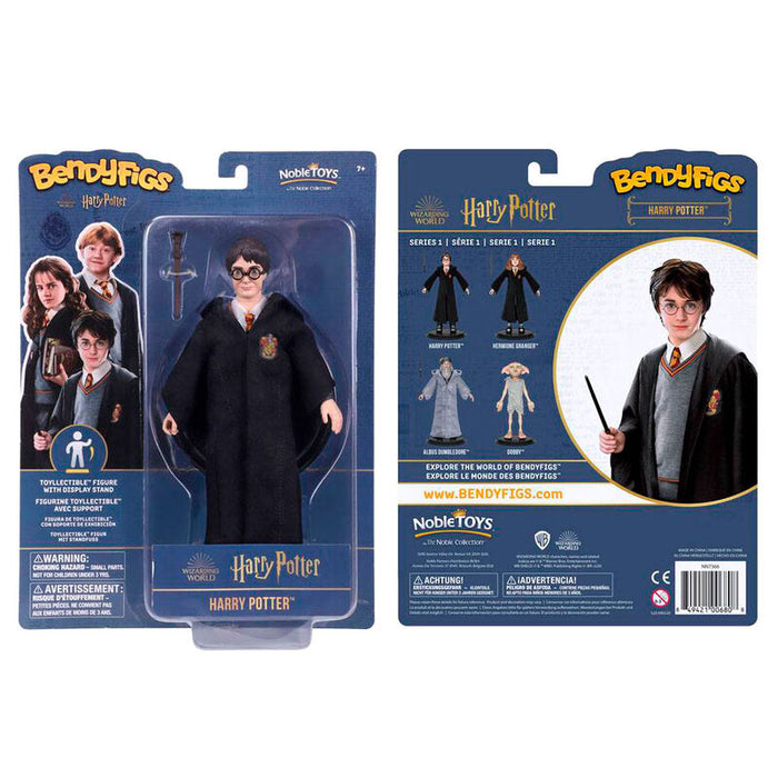 Harry Potter Harry with wand Bendyfigs malleable figure 19cm-0