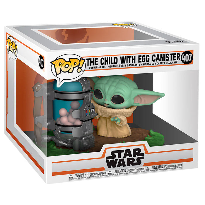POP figure Star Wars The Mandalorian Child with Canister-2