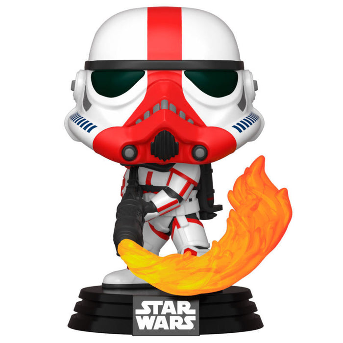 POP figure Star Wars Mandalorian Incinerator Stormtrooper-0