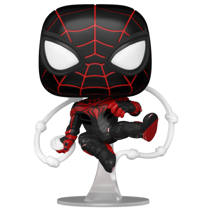 POP figure Marvel Spiderman Miles Morales Advanced Tech Suit-2