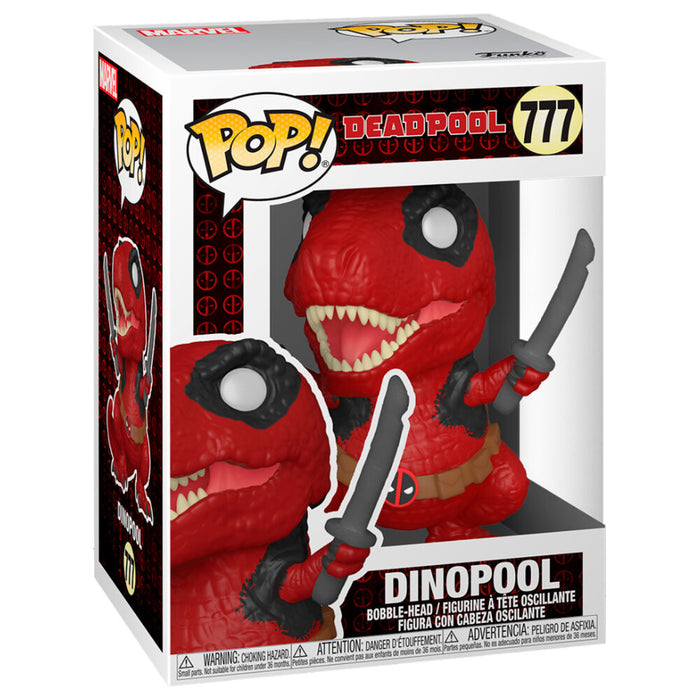 POP figure Marvel Deadpool 30th Dinopool-2
