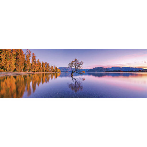 Lake Wakana Tree Panorama puzzle 1000pcs-1