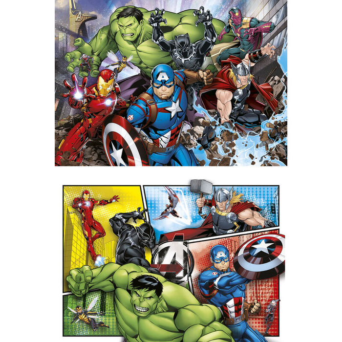Marvel Avengers puzzle 2x60pcs-0