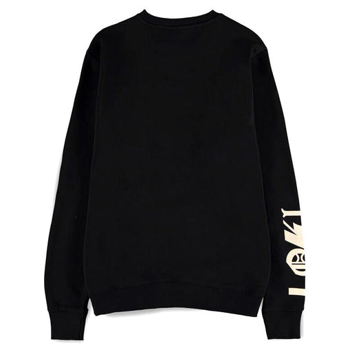 Marvel Loki Logo Text crewneck sweater-0