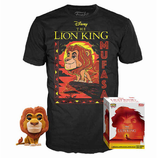Set POP figure & Tee Disney The Lion King Mufasa-0