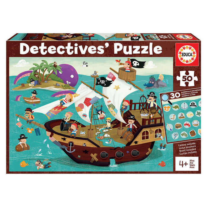 Pirates Boat Detectives puzzle 50pcs-0