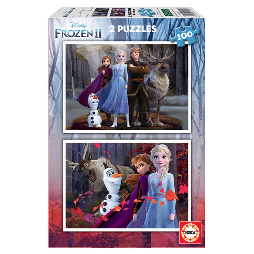 Disney Frozen 2 puzzle 2x100pcs-0