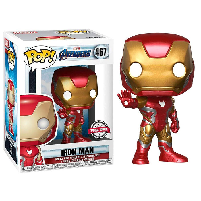 POP figure Marvel Avengers Endgame Iron Man Exclusive-0