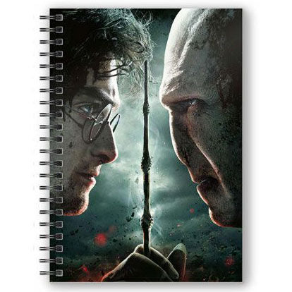 Harry Potter Harry vs Voldemort A5 3D notebook-1