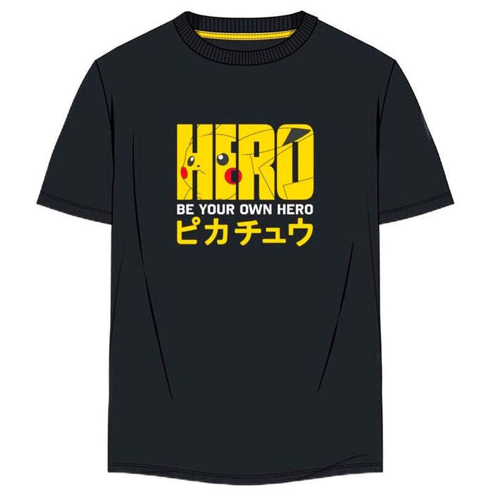 Pokemon Hero adult t-shirt-0