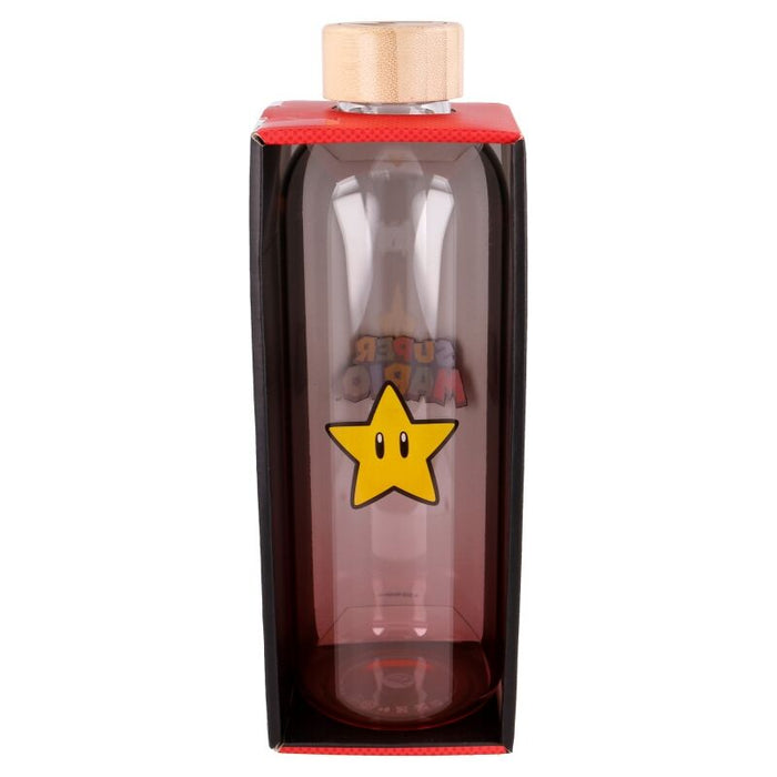 Nintendo Super Mario Bros glass bottle 1030ml-0