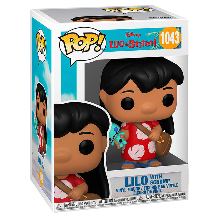 POP figure Lilo and Stitch Lilo with Scrump-2