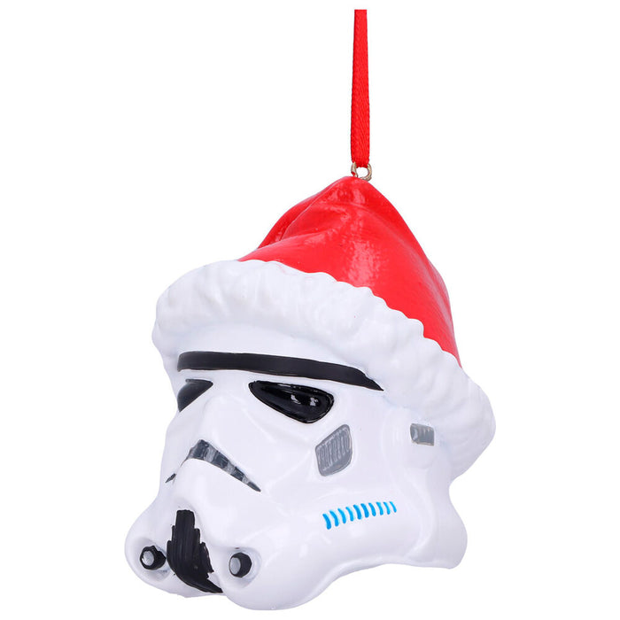 Stromtrooper Santa Hat Christmas hanging ornament-1