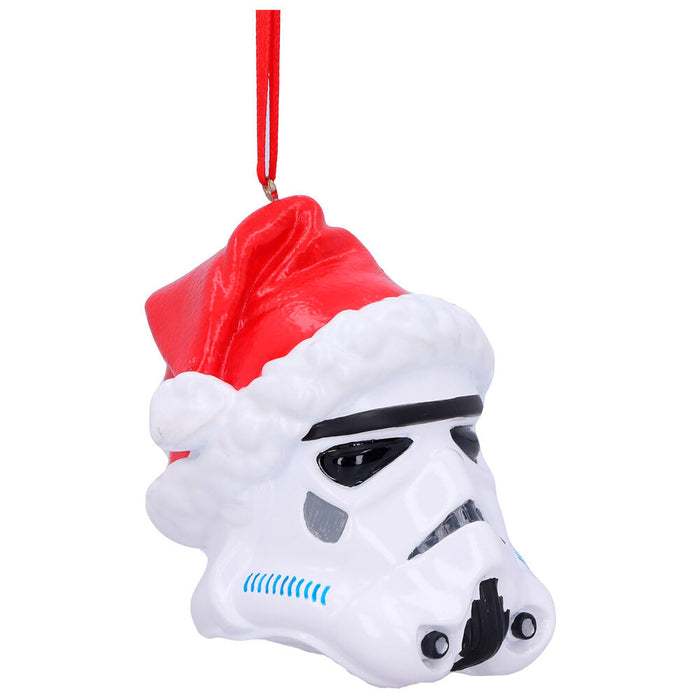 Stromtrooper Santa Hat Christmas hanging ornament-3