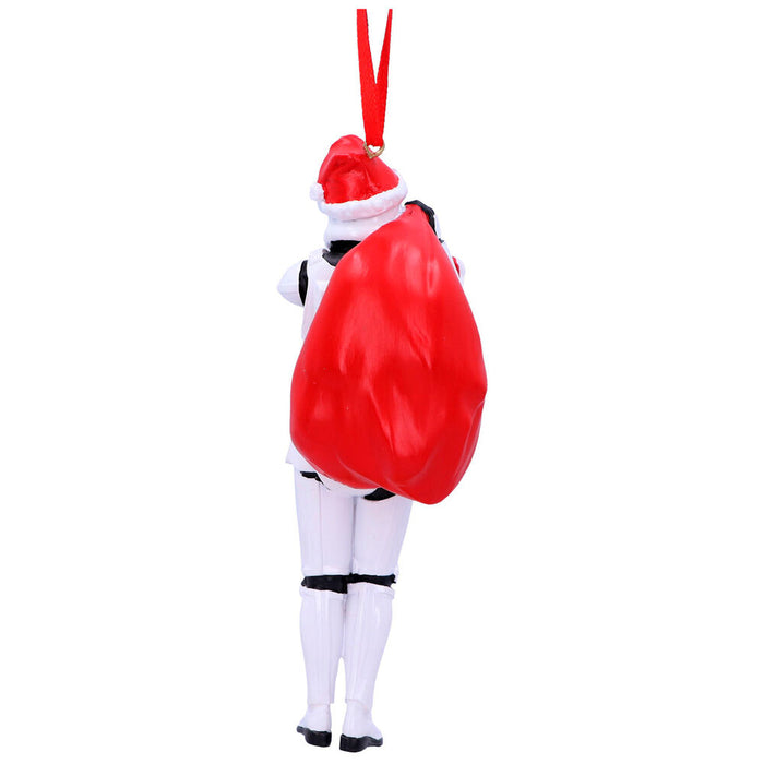 Stromtrooper Santa Sack Christmas hanging ornament-2