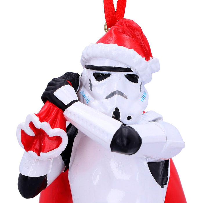 Stromtrooper Santa Sack Christmas hanging ornament-5