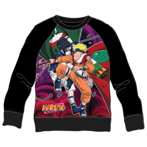 Naruto Sasuke and Naruto Fight child sweatshirt-0