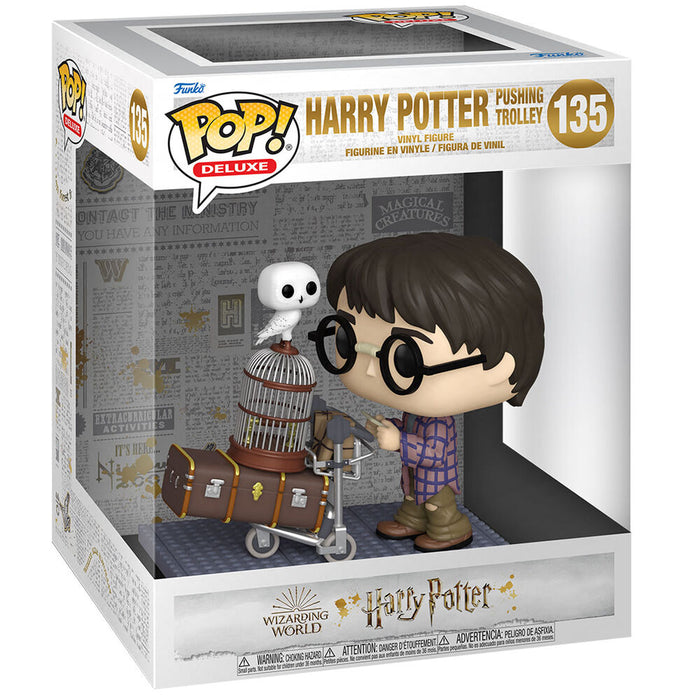 POP figure Harry Potter Anniversary Harry Pushing Trolley-2
