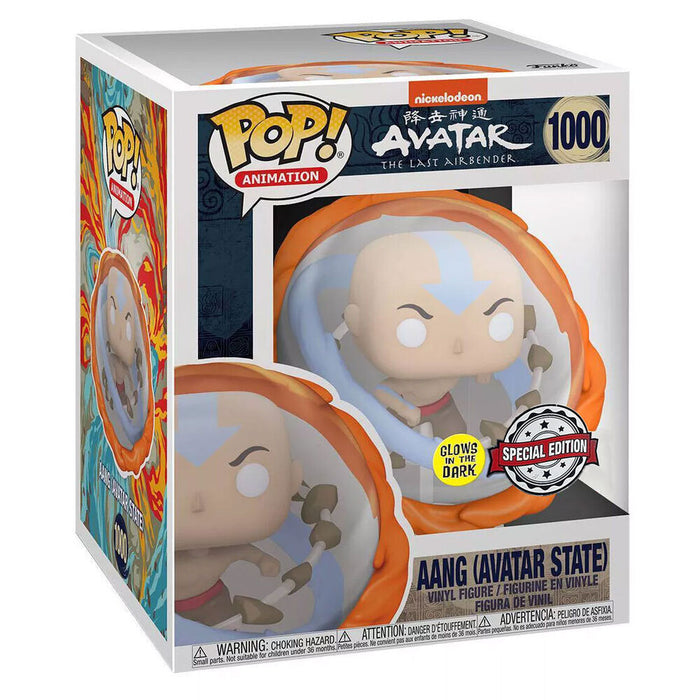POP figure Avatar Aang All Elements Glow in the Dark Exclusive-0