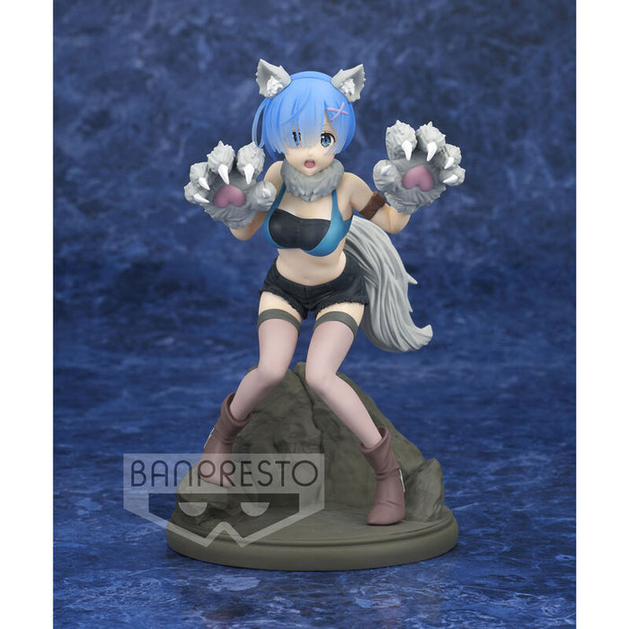 Re:Zero Starting Life in Another World Espresto Monster Motions Ram figure 18cm-0