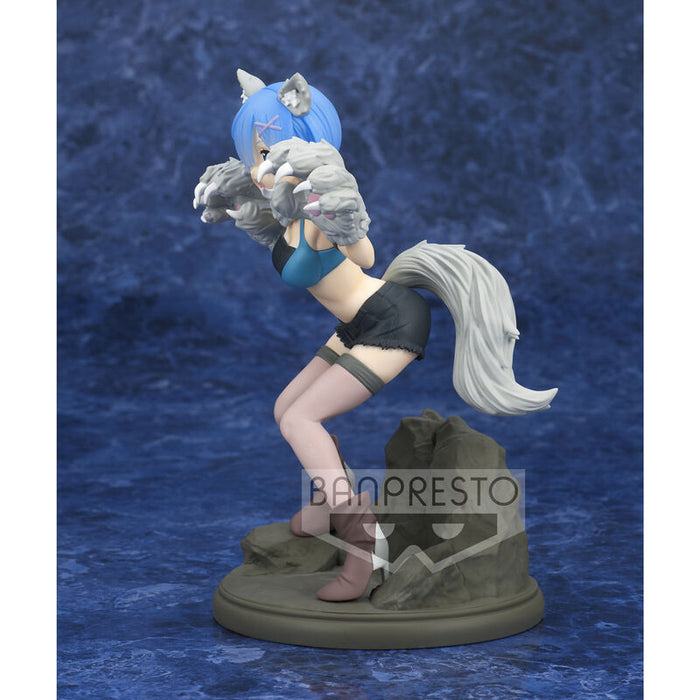 Re:Zero Starting Life in Another World Espresto Monster Motions Ram figure 18cm-1