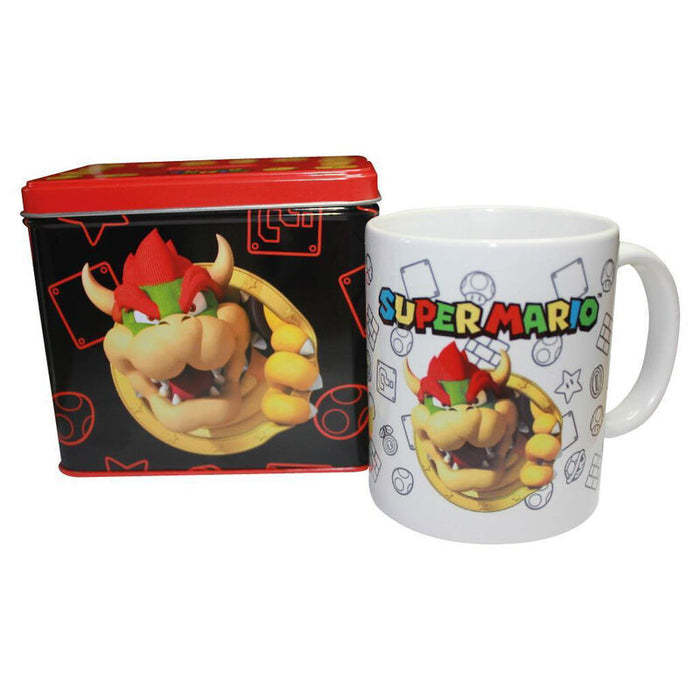 Nintendo Super Mario Bros Bowser Mug + Money box set-0