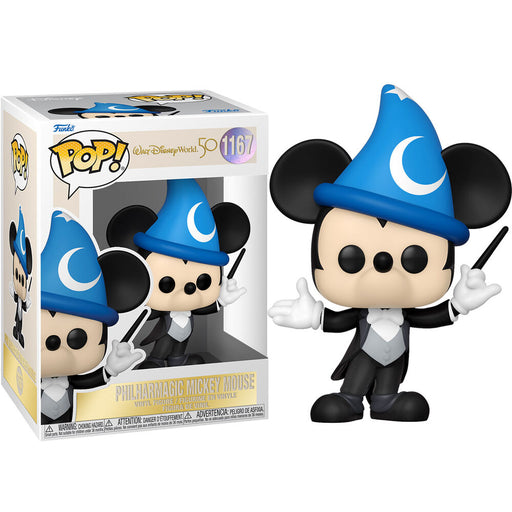 POP figure Disney World 50th Anniversary Philharmagic Mickey-0