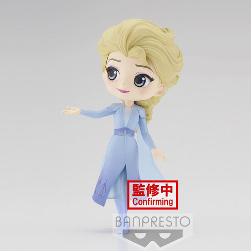 Disney Characters Frozen 2 Elsa Ver.A Q posket figure 14cm-0