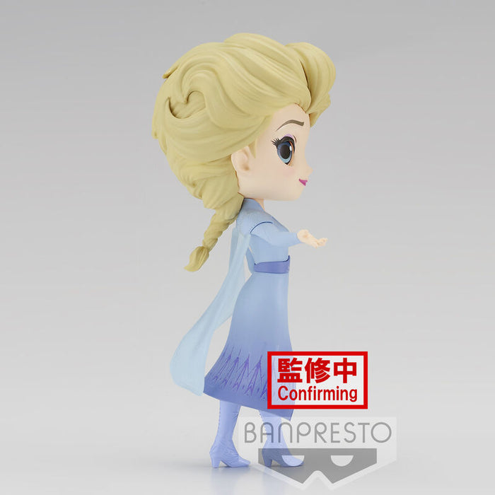 Disney Characters Frozen 2 Elsa Ver.A Q posket figure 14cm-1