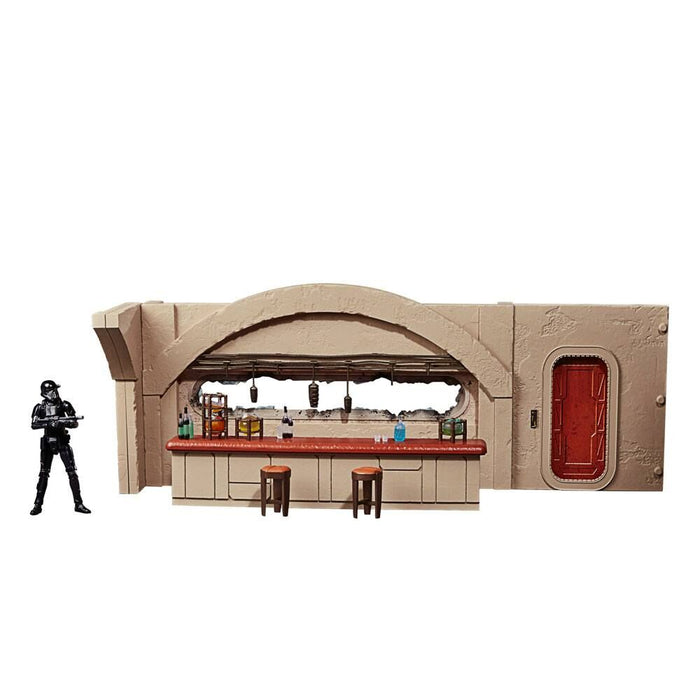 Star Wars Mandalorian Nevarro Cantina + Imperial Death Trooper figure set-3